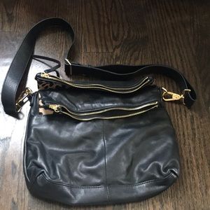 Margot black crossbody purse